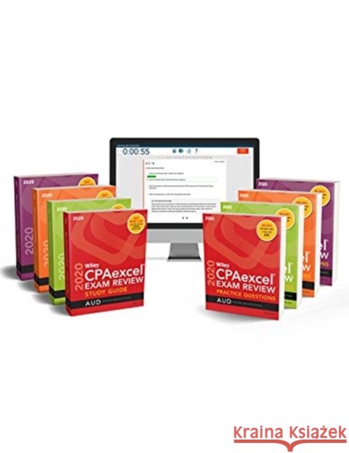 Wiley CPAexcel Exam Review 2020 Study Guide + Question Pack: Complete Set Wiley 9781119647522