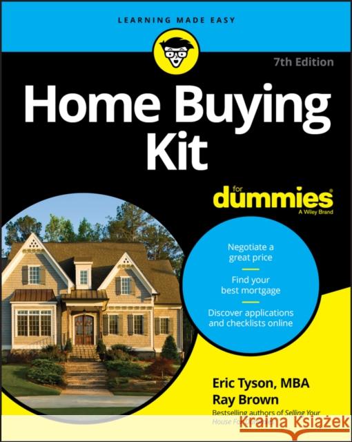 Home Buying Kit for Dummies Tyson, Eric 9781119674795