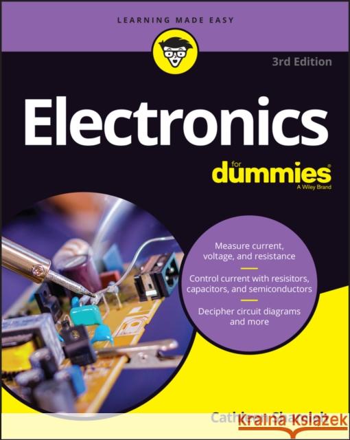 Electronics For Dummies Cathleen Shamieh 9781119675594 John Wiley & Sons Inc