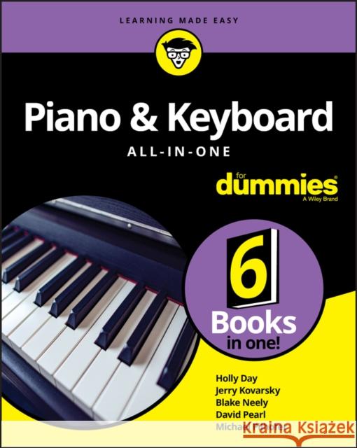 Piano & Keyboard All-in-One For Dummies Michael Pilhofer 9781119700845
