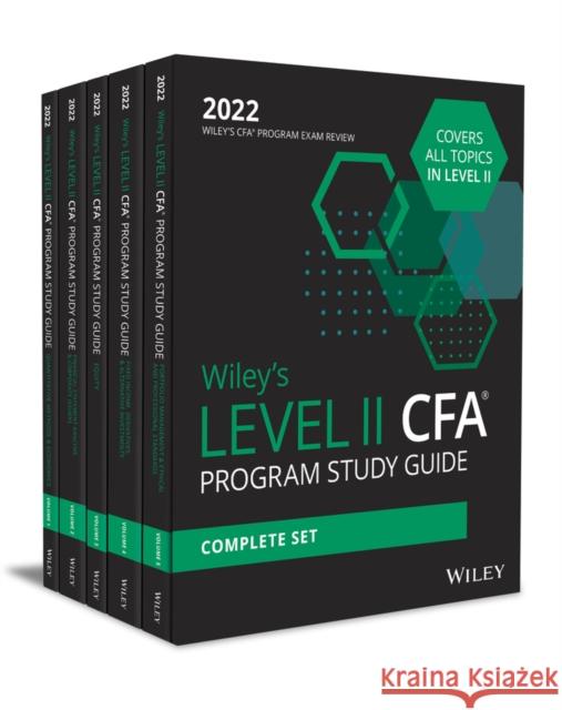 Wiley's Level II Cfa Program Study Guide 2022: Complete Set Wiley 9781119714217