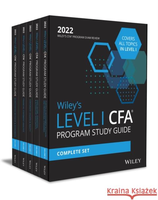 Wiley's Level I Cfa Program Study Guide 2022: Complete Set Wiley 9781119714224