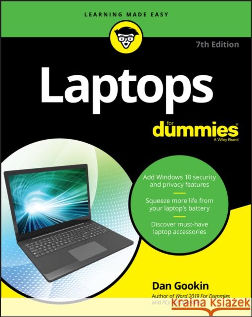 Laptops for Dummies Dan Gookin 9781119740278