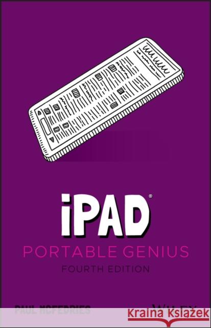 iPad Portable Genius Paul McFedries 9781119763581 Wiley