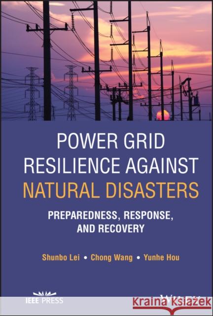 Power Grid Resilience Against Natural Disasters: Preparedness, Response, and Recovery Lei, Shunbo 9781119801474 John Wiley and Sons Ltd