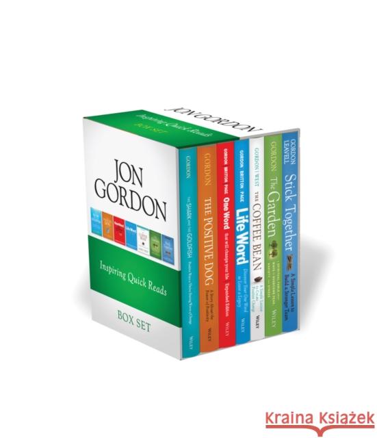 The Jon Gordon Inspiring Quick Reads Box Set Jon Gordon 9781119802754 Wiley