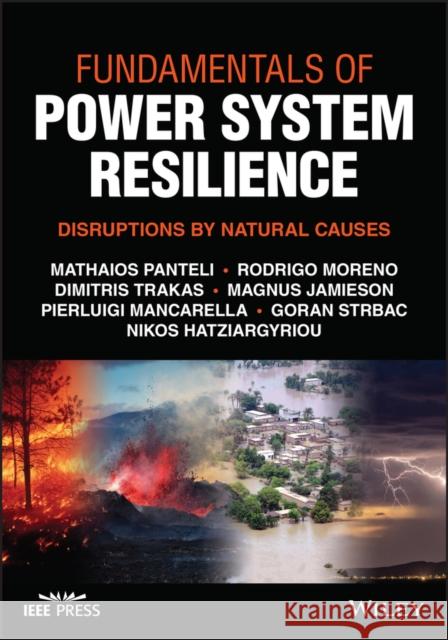 Fundamentals of Power System Resilience: Disruptio ns by Natural Causes Hatziargyriou 9781119815990 John Wiley & Sons Inc