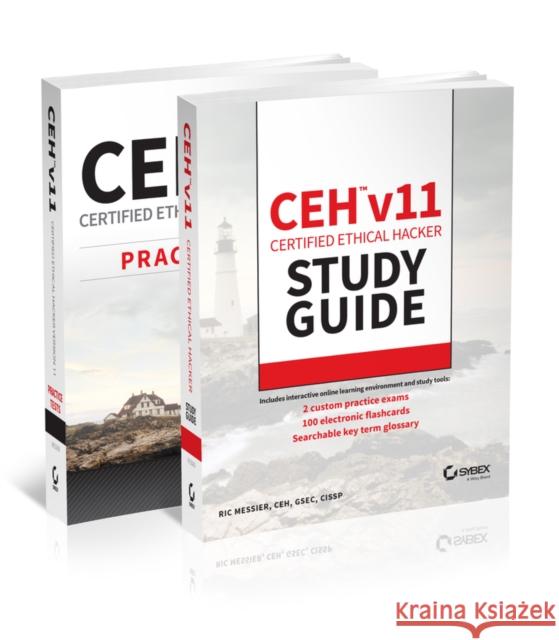 CEH v11 Certified Ethical Hacker Study Guide + Practice Tests Set Ric Messier 9781119825395