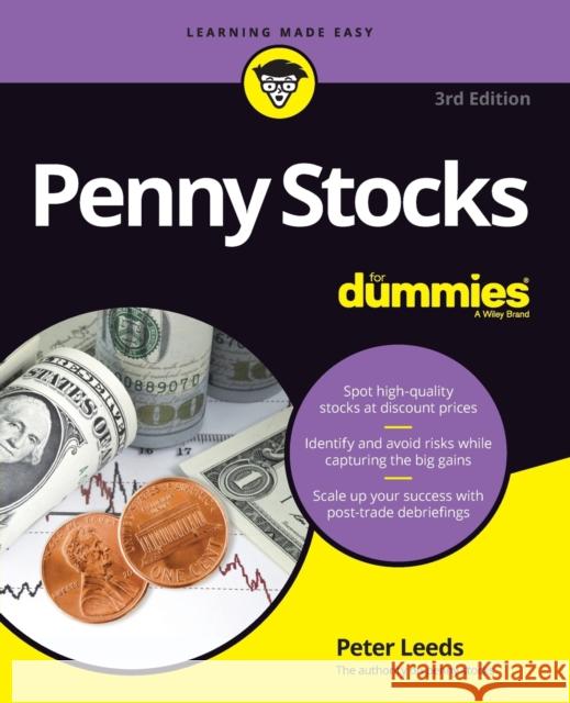 Penny Stocks for Dummies Peter Leeds 9781119828860 John Wiley & Sons Inc