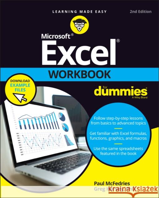 Excel Workbook For Dummies Greg Harvey 9781119832157 John Wiley & Sons Inc
