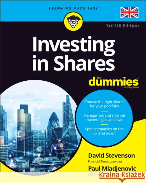 Investing in Shares For Dummies, UK Paul Mladjenovic 9781119832218 John Wiley & Sons Inc