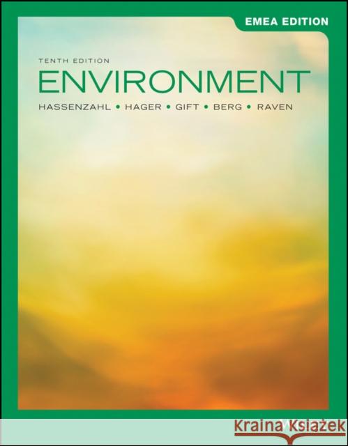 Environment David M. Hassenzahl, Mary Catherine Hager, Nancy Y. Gift 9781119834809