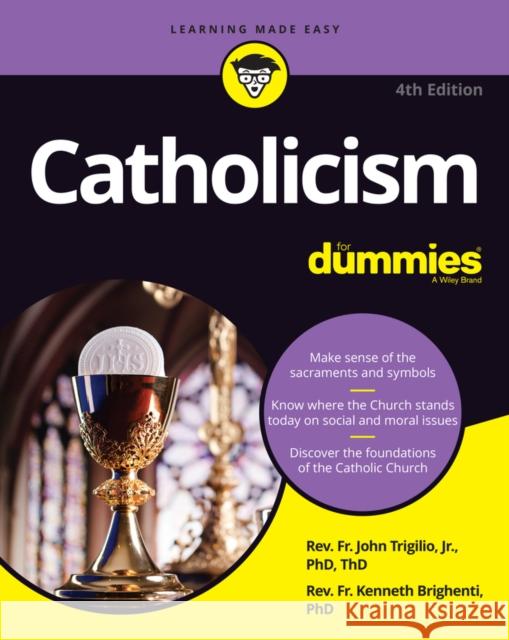 Catholicism For Dummies Rev. Kenneth Brighenti 9781119855712 John Wiley & Sons Inc