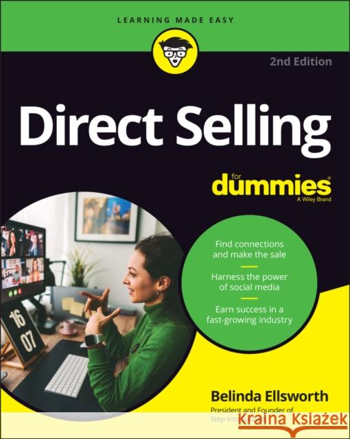 Direct Selling For Dummies Belinda (Wiley) Ellsworth 9781119858652 For Dummies