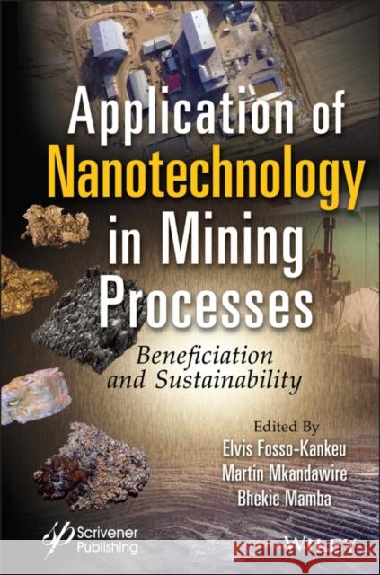 Application of Nanotechnology in Mining Processes: Beneficiation and Sustainability Fosso-Kankeu, Elvis 9781119864998
