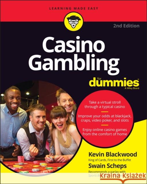 Casino Gambling For Dummies Swain Scheps 9781119873129