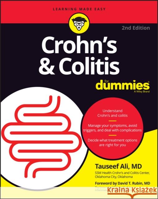 Crohn's and Colitis For Dummies Tauseef (SSM Health IBD Center, OK) Ali 9781119875772 John Wiley & Sons Inc