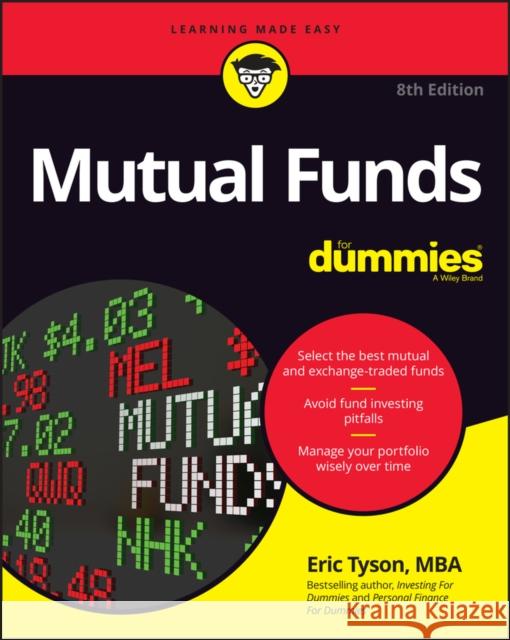 Mutual Funds for Dummies Eric Tyson 9781119881766