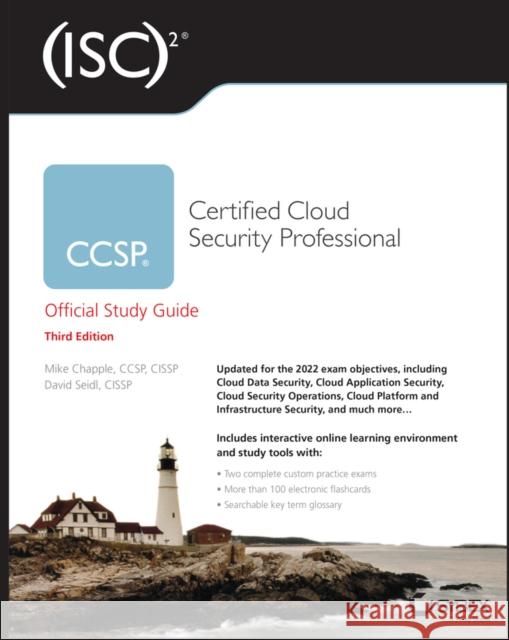 (ISC)2 CCSP Certified Cloud Security Professional Official Study Guide  9781119909378 John Wiley & Sons Inc