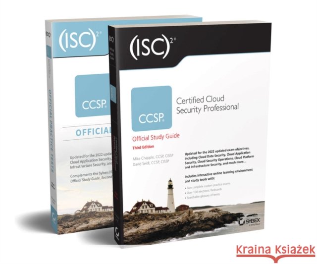 ISC2 CCSP Certified Cloud Security Professional Official Study Guide & Practice Tests Bundle David Seidl 9781119909439 John Wiley & Sons Inc