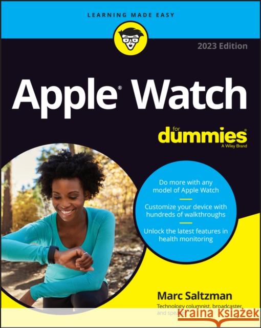 Apple Watch For Dummies Marc Saltzman 9781119912606
