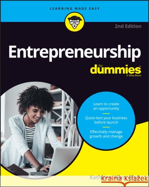 Entrepreneurship for Dummies Allen, Kathleen 9781119912637