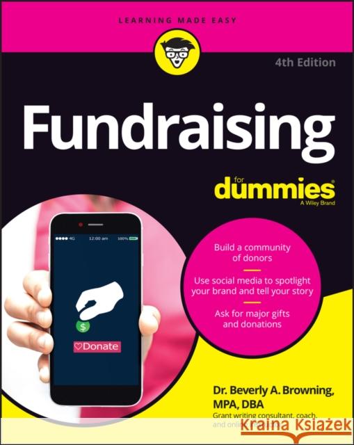 Fundraising for Dummies Browning, Beverly A. 9781119912750