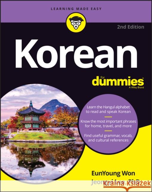 Korean For Dummies Jeongyi Lee 9781119932734 John Wiley & Sons Inc