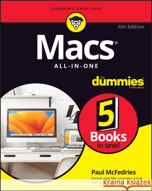 Macs All-in-One For Dummies Paul McFedries 9781119932765 John Wiley & Sons Inc