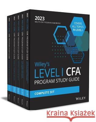 Wiley's Level I Cfa Program Study Guide 2023: Complete Set Wiley 9781119932901