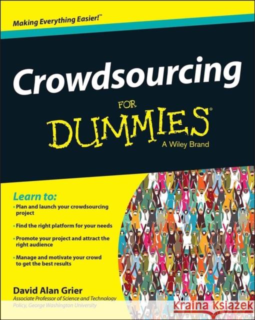 Crowdsourcing For Dummies David Bratvold 9781119940401 0