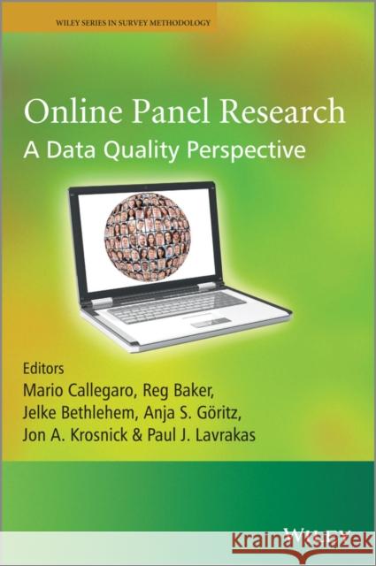 Online Panel Research Callegaro, Mario 9781119941774 John Wiley & Sons