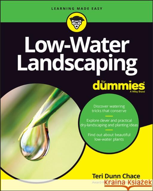 Low-Water Landscaping for Dummies Chace, Teri Dunn 9781119985808