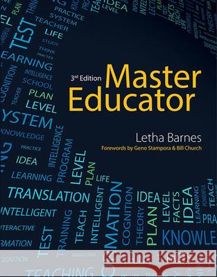 Master Educator Letha Barnes 9781133693697 Cengage Learning, Inc