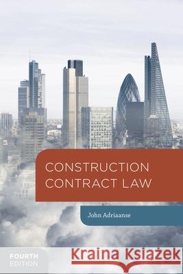 Construction Contract Law John Adriaanse 9781137009586