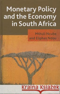 Monetary Policy and the Economy in South Africa Mthuli Ncube 9781137334145