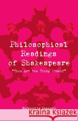 Philosophical Readings of Shakespeare: 
