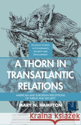 A Thorn in Transatlantic Relations: American and European Perceptions of Threat and Security Hampton, M. 9781137343260 0