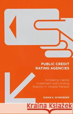 Public Credit Rating Agencies: Increasing Capital Investment and Lending Stability in Volatile Markets Schroeder, Susan K. 9781137365804