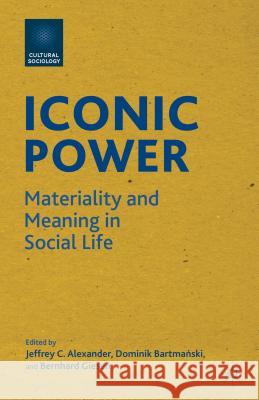 Iconic Power: Materiality and Meaning in Social Life Alexander, J. 9781137375964 Palgrave MacMillan