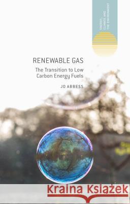 Renewable Gas: The Transition to Low Carbon Energy Fuels Abbess, Jo 9781137441799 Palgrave MacMillan