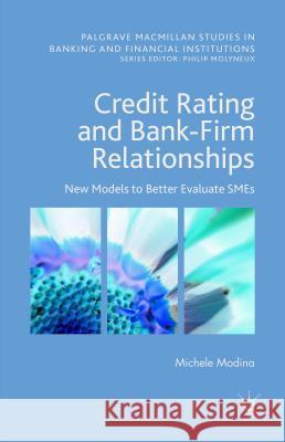 Credit Rating and Bank-Firm Relationships: New Models to Better Evaluate Smes Modina, Michele 9781137496218 Palgrave MacMillan