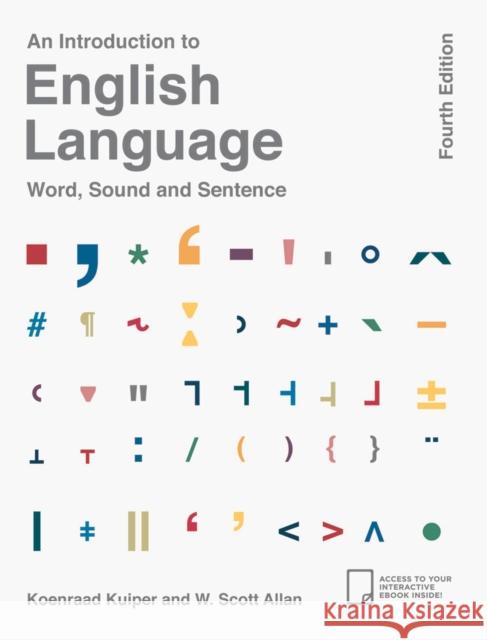 An Introduction to English Language Koenraad Kuiper W. Scott Allan 9781137496874 Palgrave MacMillan
