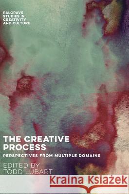 The Creative Process: Perspectives from Multiple Domains Lubart, Todd 9781137505620 Palgrave MacMillan