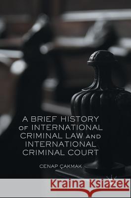 A Brief History of International Criminal Law and International Criminal Court Cenap Cakmak 9781137567352 Palgrave MacMillan