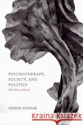 Psychotherapy, Society, and Politics: From Theory to Practice Avissar, Nissim 9781137575968 Palgrave MacMillan