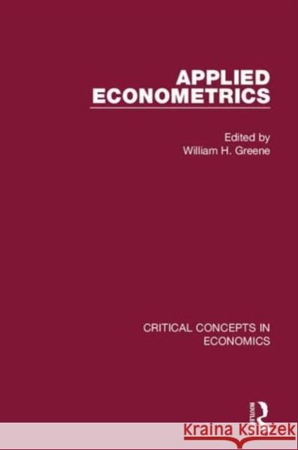 Applied Econometrics William Greene 9781138014442