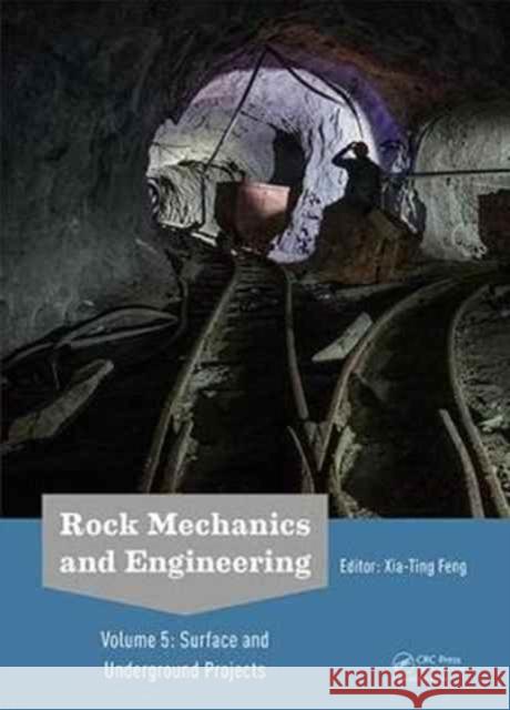 Rock Mechanics and Engineering Volume 5: Surface and Underground Projects Xia-Ting Feng   9781138027633 Taylor and Francis