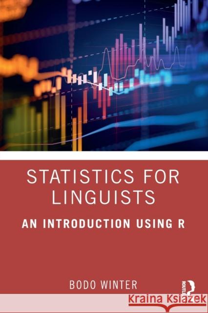 Statistics for Linguists: An Introduction Using R Bodo Winter 9781138056091 Taylor & Francis Ltd