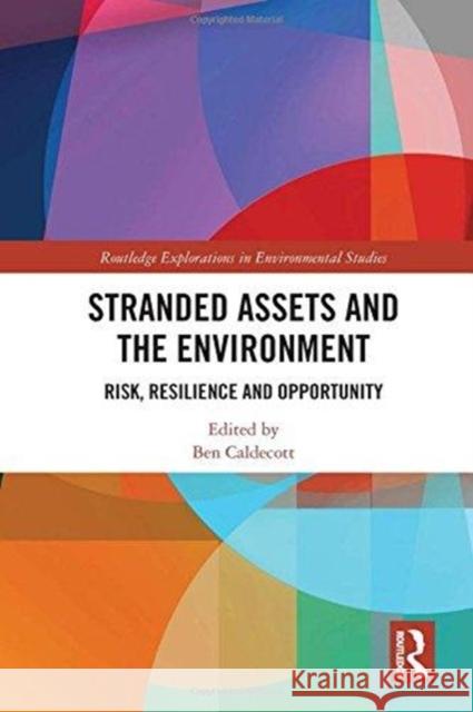 Stranded Assets and the Environment: Risk, Resilience and Opportunity Ben Caldecott 9781138120600 Routledge